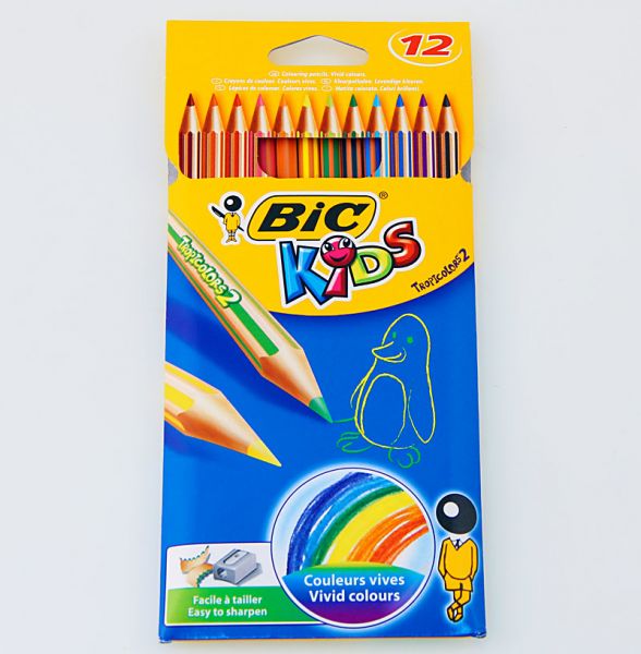 Bic Pencils Kids Tropicolors 12`s