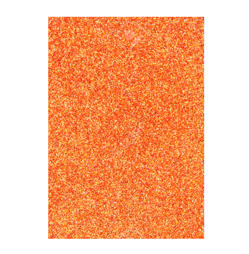 Goma eva con purpurina Liderpapel naranja (58659)