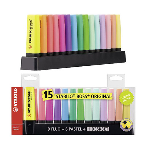 Rotulador Fluorescente Stabilo Boss Pastel - Subrayadores - Goya Virtual